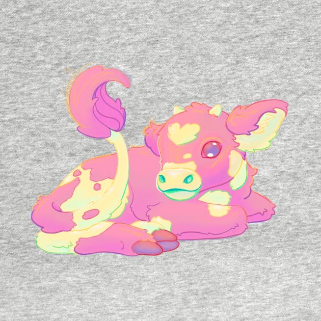 Pink Calf by BubblegumGoat